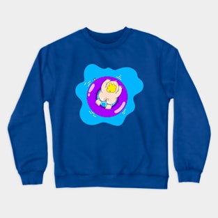 Purple Ring Crewneck Sweatshirt